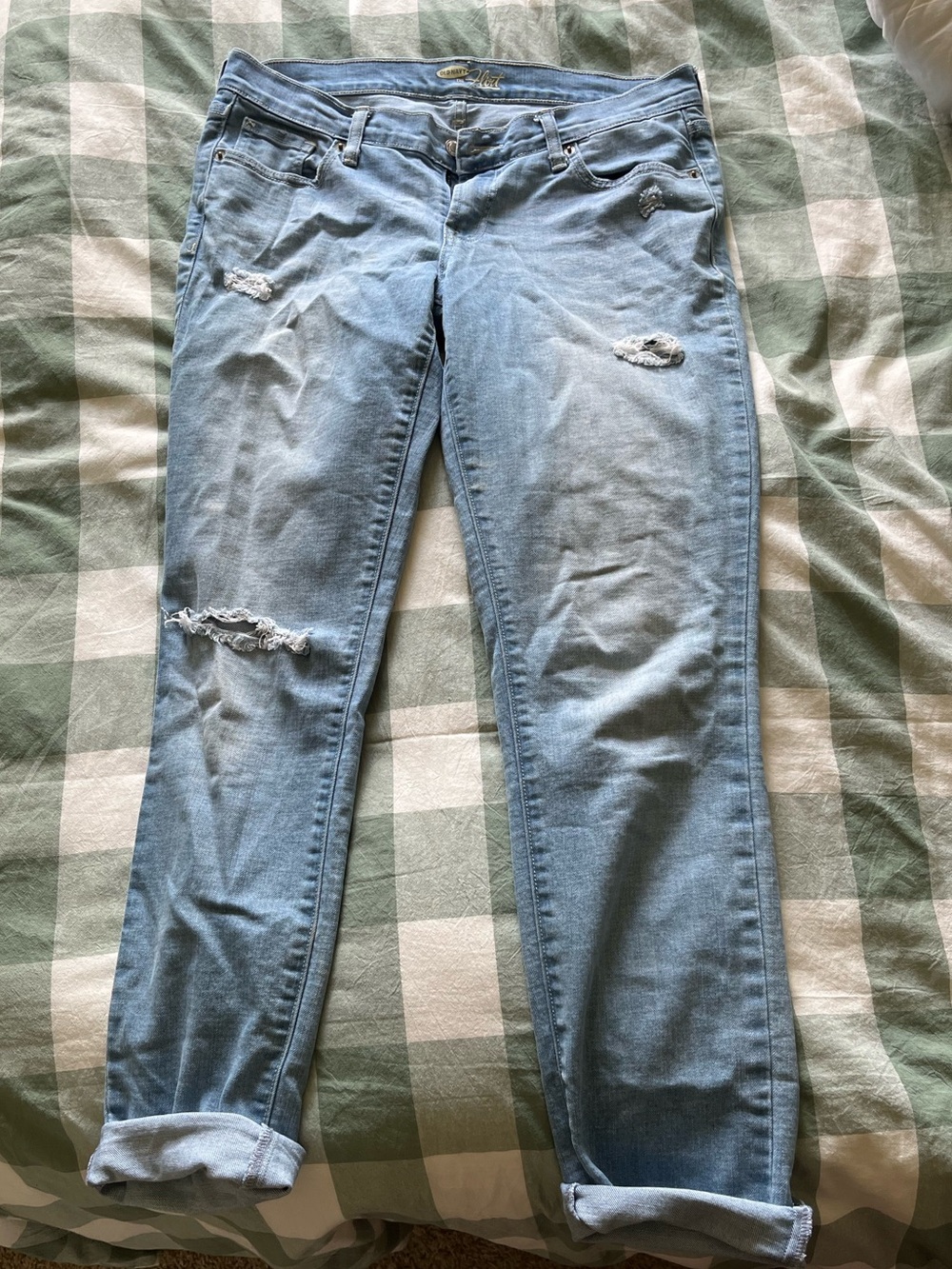 Old Navy Light Blue boyfriend Jeans